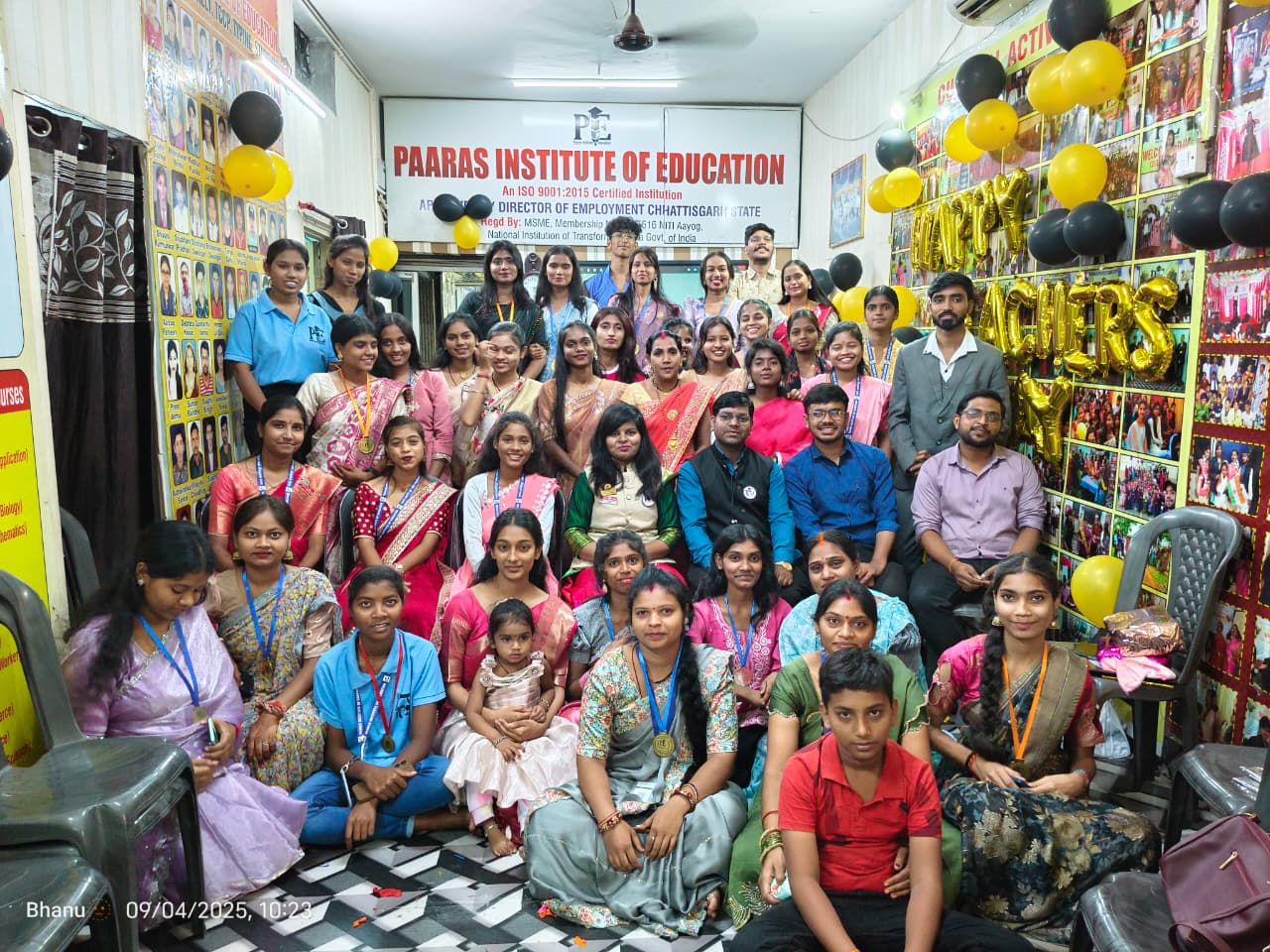 Paaras Institute of Education campus in Raipur offering professional computer courses